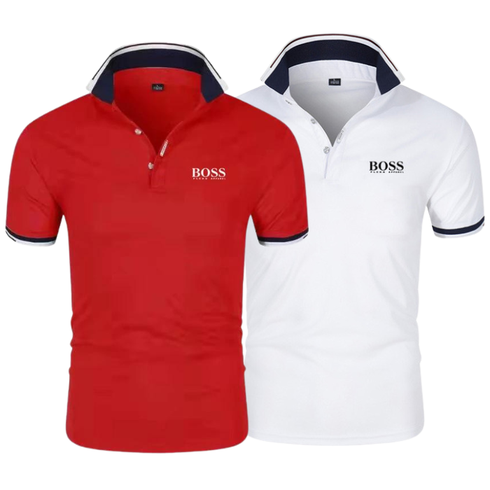 Camisa Polo Boss Compre 1 Leve 2