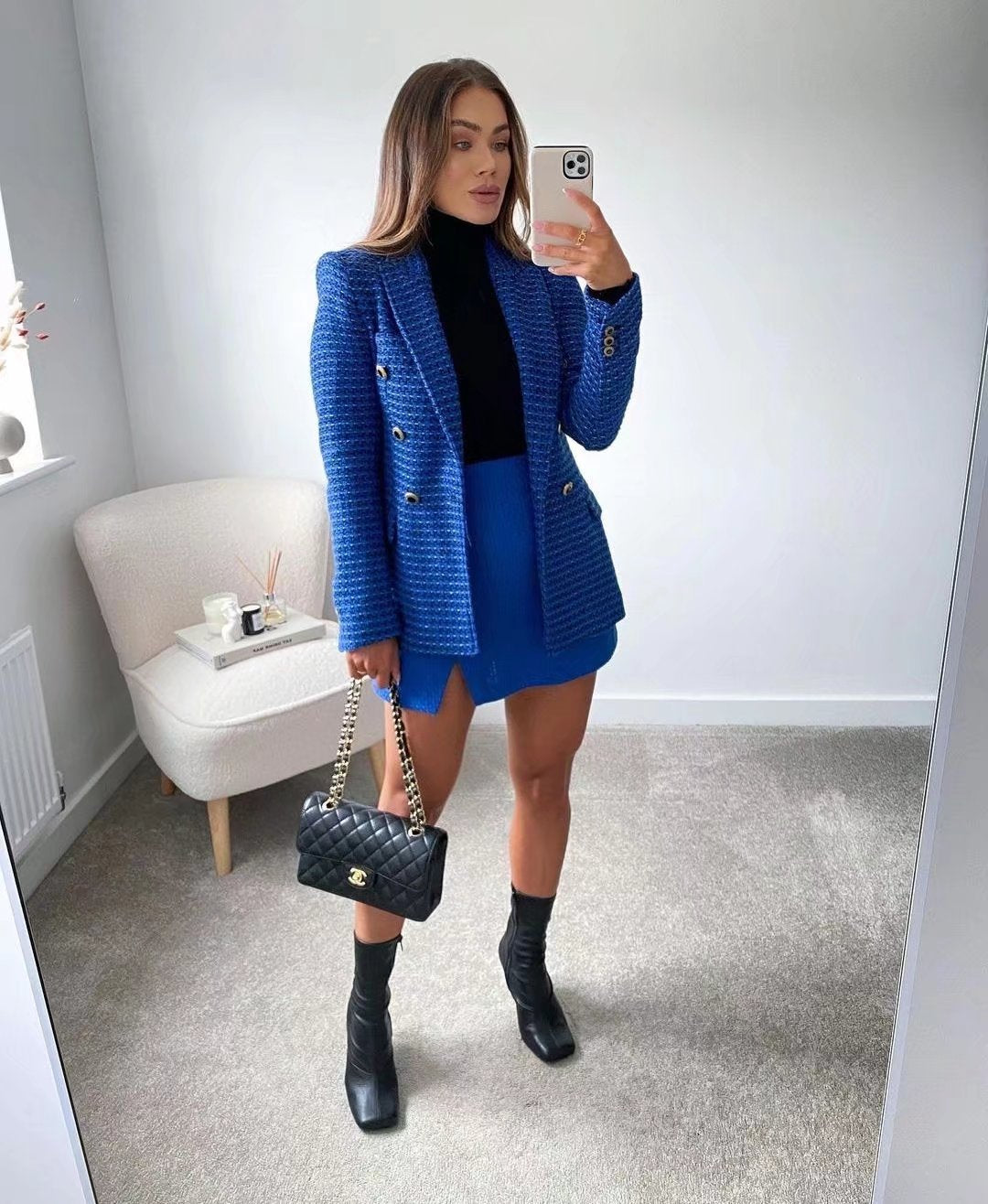 Blazer Alongado Tweed Daisy — foto 12