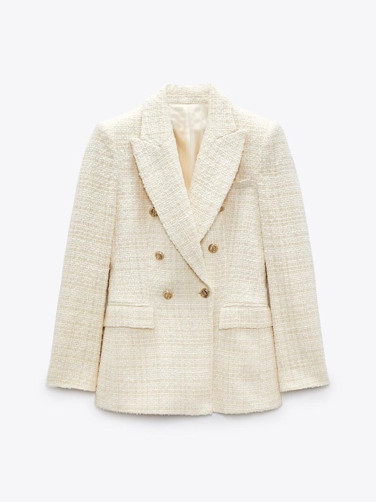 Blazer Alongado Tweed Daisy — foto 13