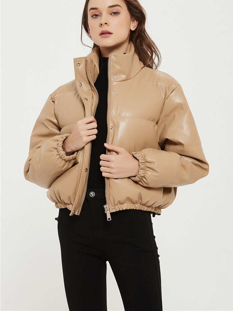 Jaqueta Puffer Zoki — vista lateral