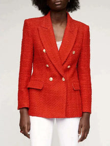 Blazer Alongado Tweed Daisy