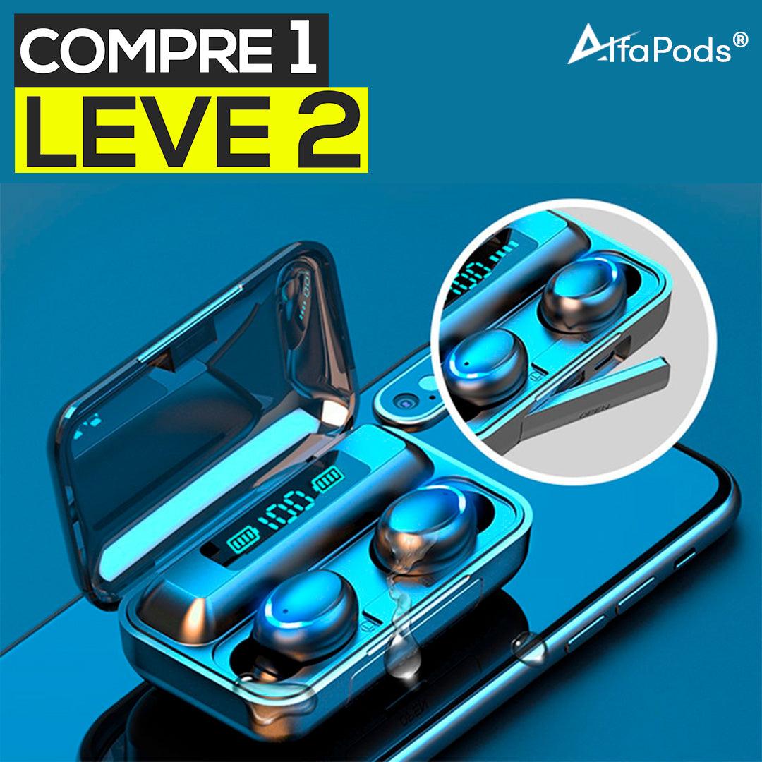 COMPRE 1 LEVE 2 Fone Bluetooth à Prova d'água AlfaPods®