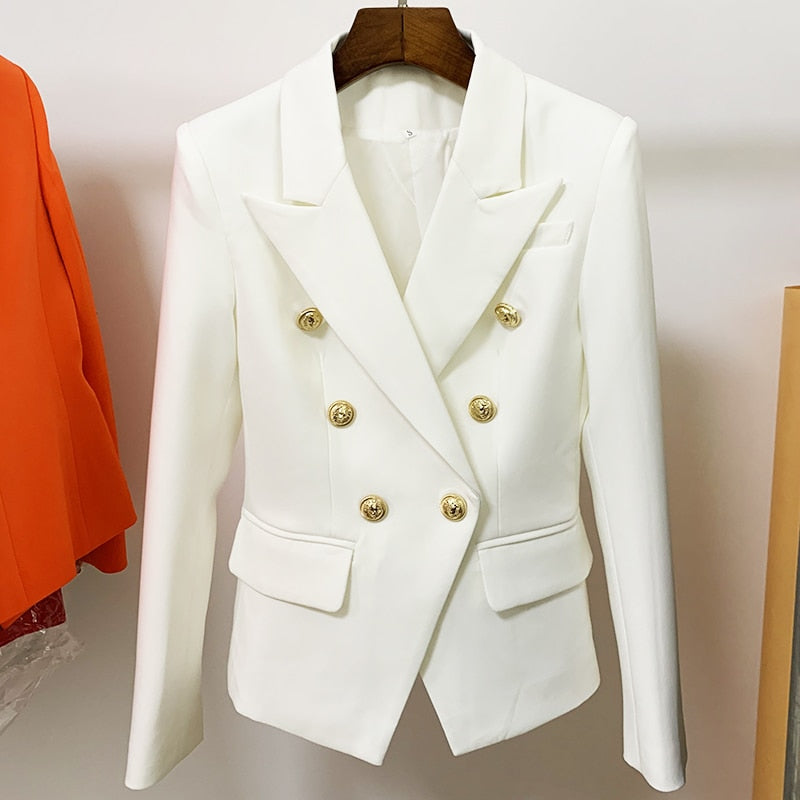 Blazer Acinturado Mandy — vista lateral