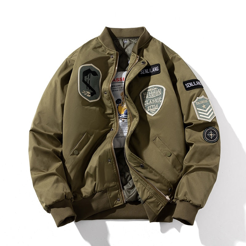 Jaqueta Bomber Aviator