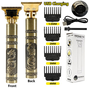 Barbeador Trimsher Pro Kit Com 4 Pentes - BudaShaver