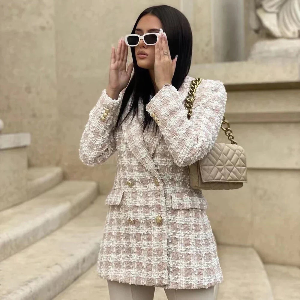 Blazer Tweed Alongado Donna — foto principal