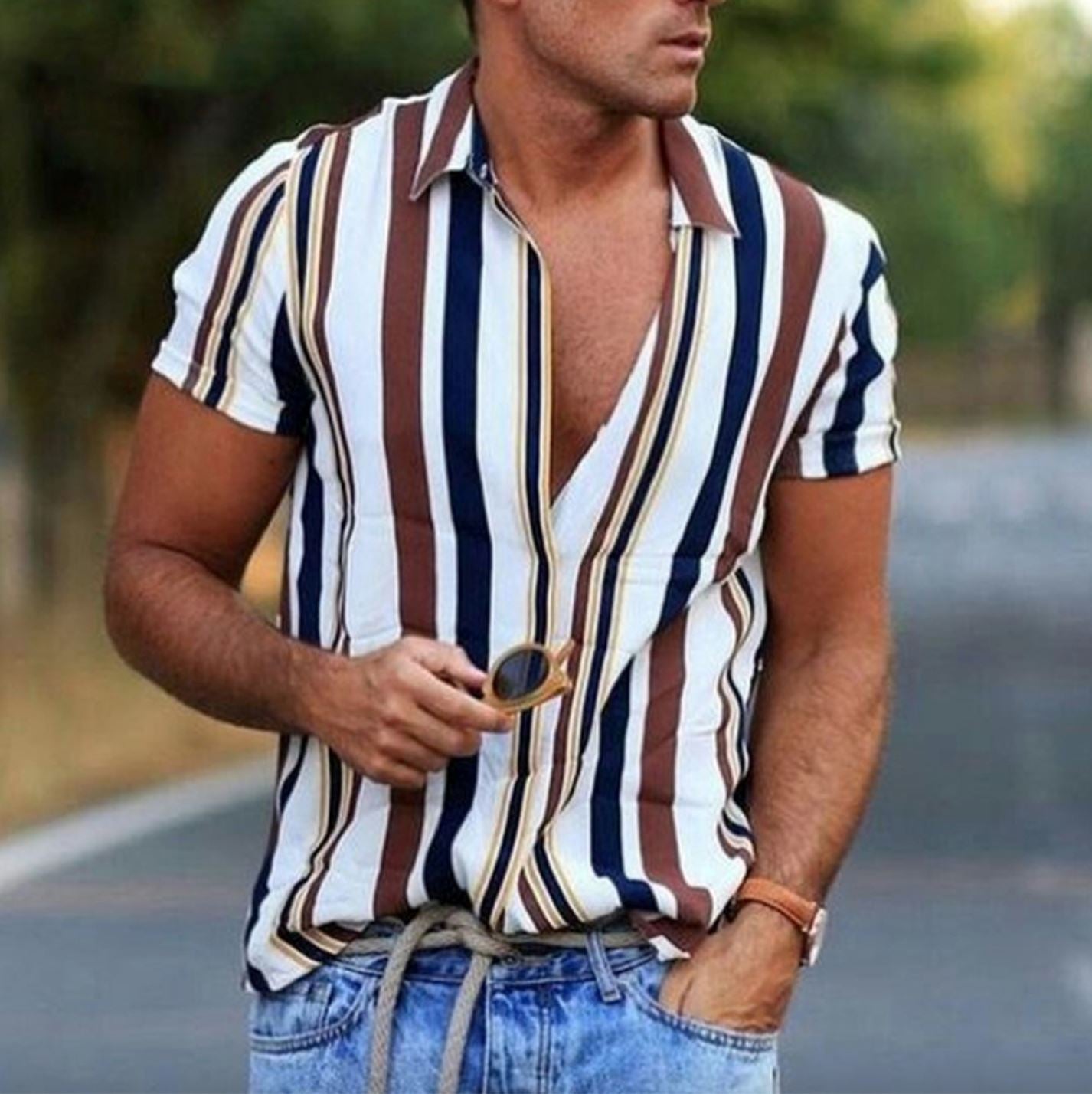 Camisa Donavon — vista lateral