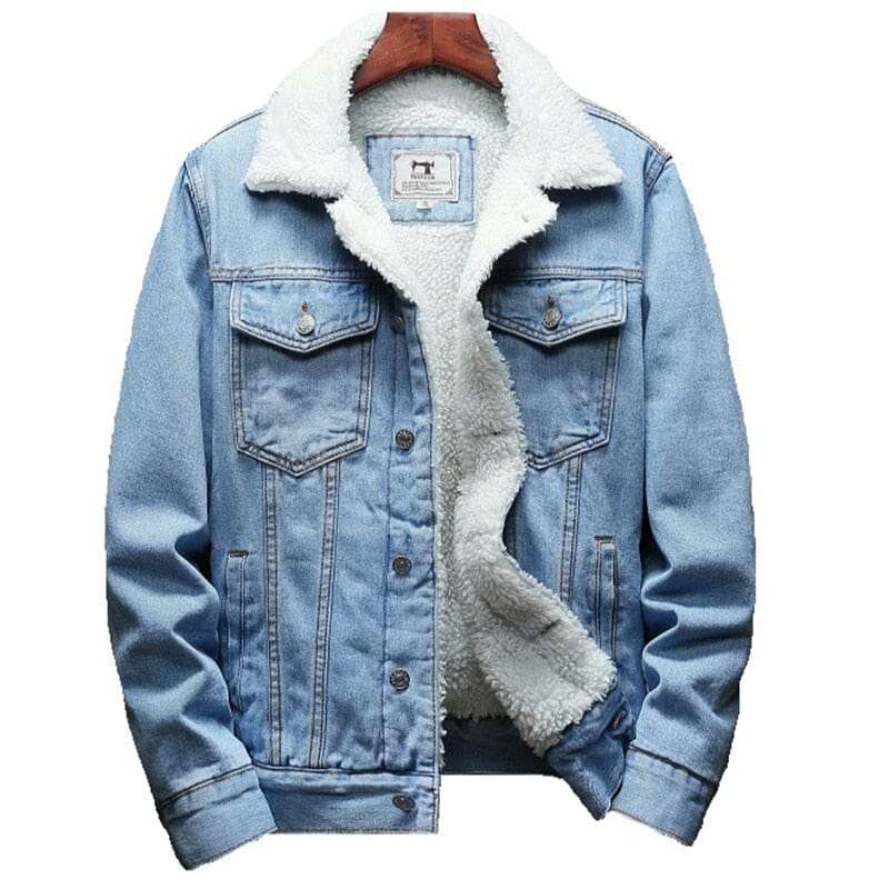 Jaqueta Masculina Jeans Pelo Forrado — foto principal