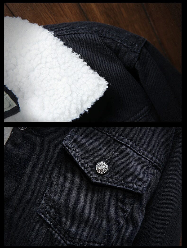 Jaqueta Masculina Jeans Pelo Forrado — foto 9