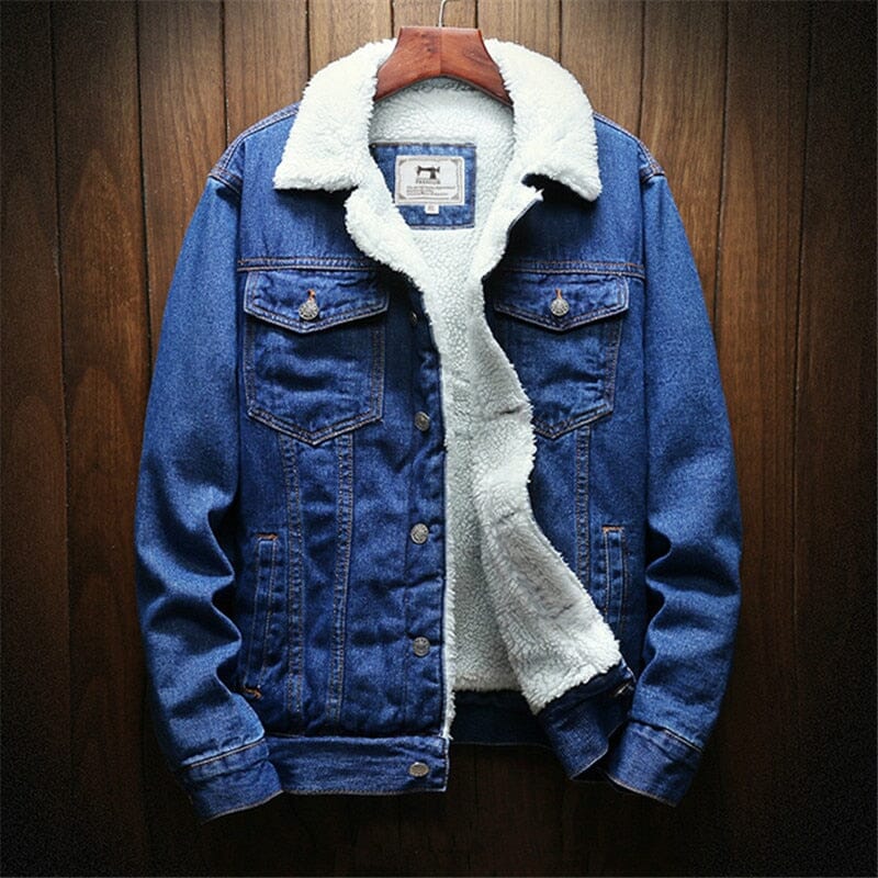 Jaqueta Masculina Jeans Pelo Forrado — foto 5