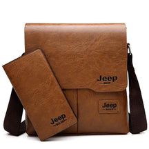 Bolsa Jeep Tiracolo Elegante em Couro + Brinde Grátis (Carteira Jeep Couro)