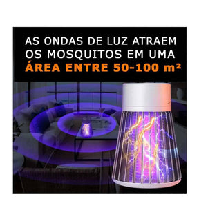 Lâmpada Mata Mosquitos Ultravioleta - MosquitoKiller -  Compre 1 Leve 2