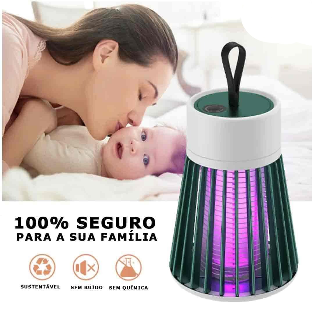 Lâmpada Mata Mosquitos Ultravioleta - MosquitoKiller -  Compre 1 Leve 2