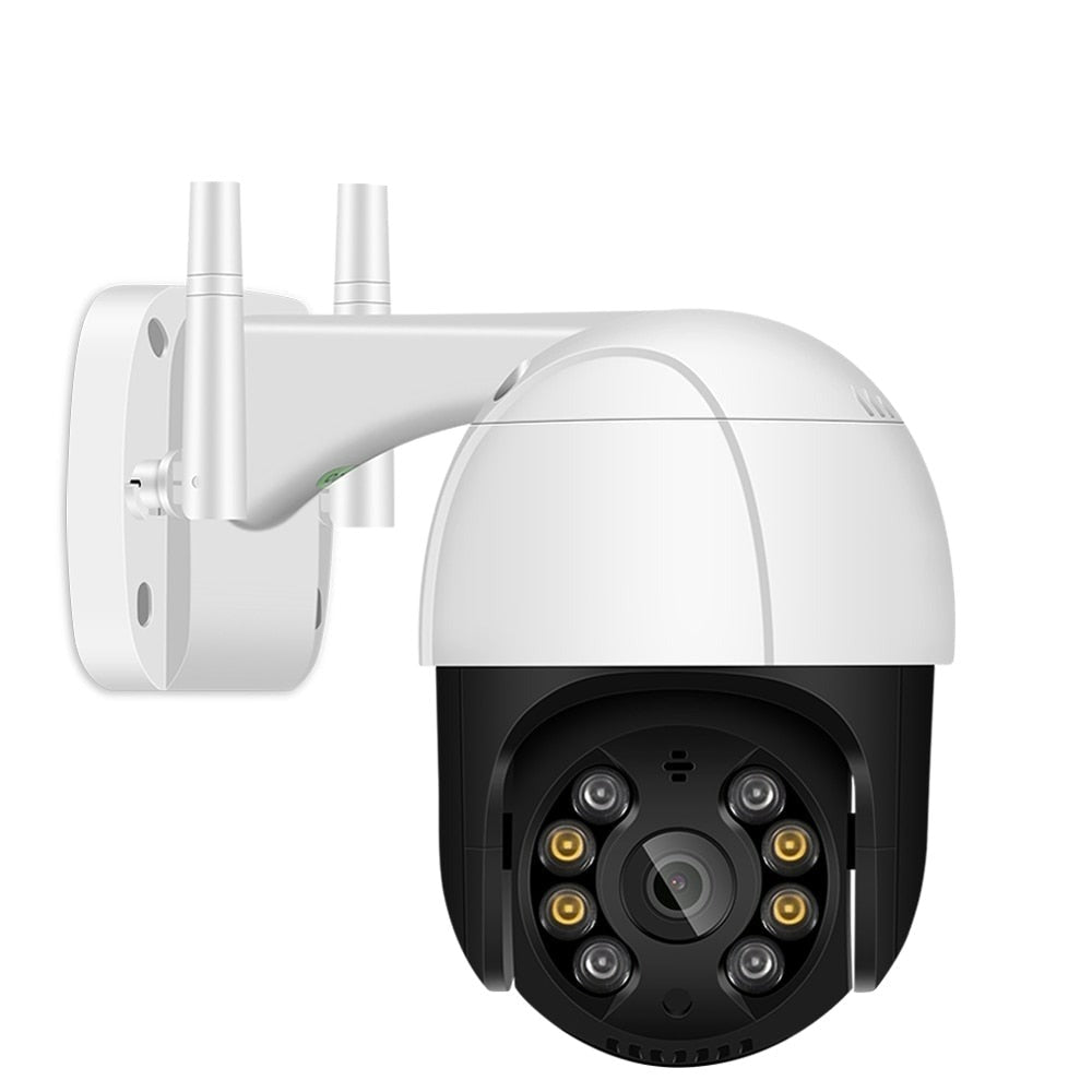 Câmera de Segurança 1080P ,WiFi IP, Zoom 4X, A Prova D'Água e Com Infravermelho