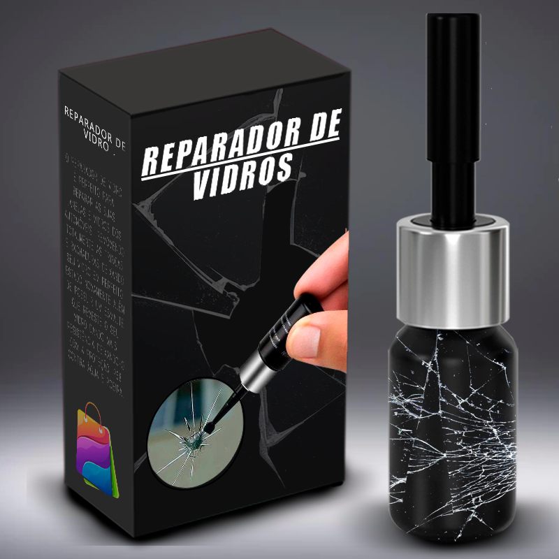 Fluido Reparador de Vidros e Telas Trincadas ou Quebradas